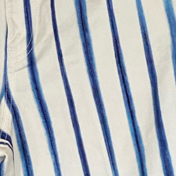 POLO Ralph Lauren Striped Wide Leg Cropped Trousers Size 0 New - Picture 8 of 8